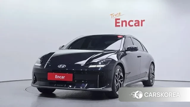 Hyundai Ionic 6 2022 Черный двухцветный из Кореи