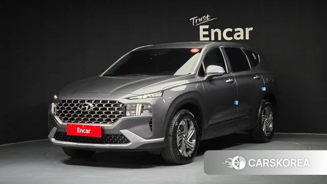 Hyundai The New Santa Fe 2022 Серый из Кореи