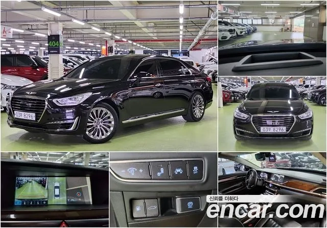 Genesis EQ900 2018 Черный из Кореи