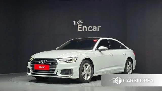 Audi A6 (C8) 2020 Белый из Кореи