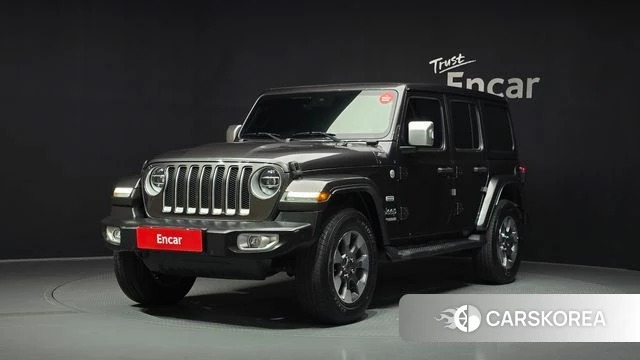 Jeep Wrangler (JL) 2021 Серый из Кореи