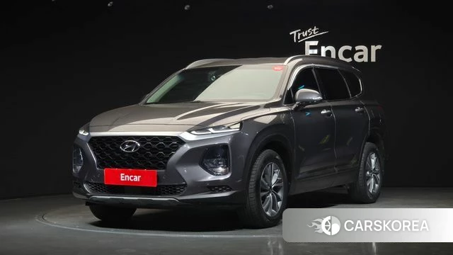 Hyundai Santa Fe TM 2019 Серый из Кореи