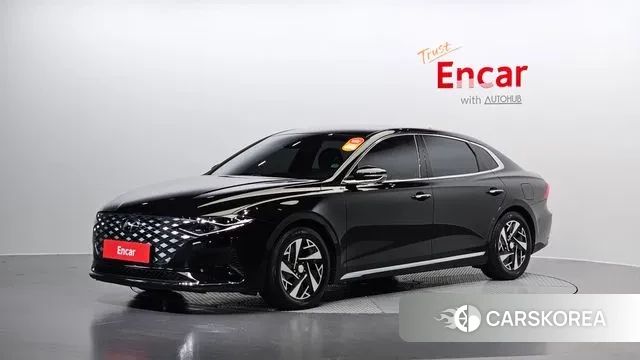 Hyundai The New Grandeur IG Hybrid 2021 Черный из Кореи