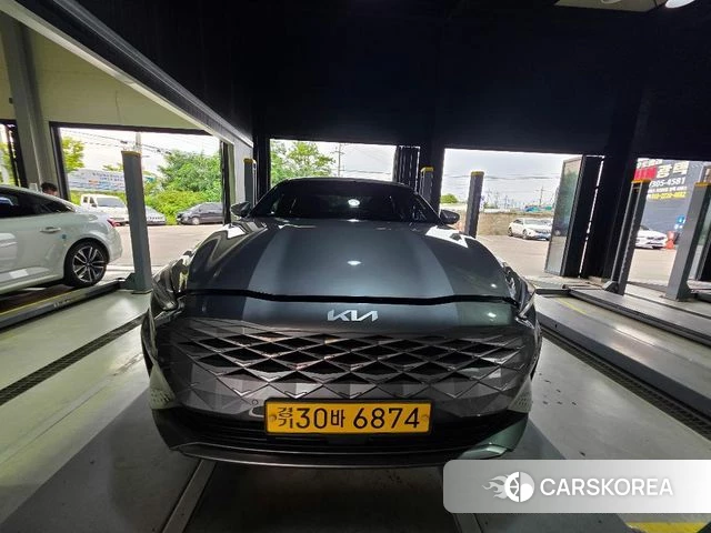 Kia K8 2023 Серый из Кореи