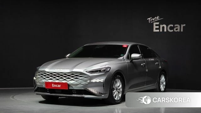 Kia K8 2021 Серебряный из Кореи