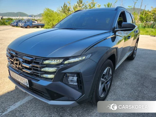 Hyundai The New Tucson Hybrid (NX4) 2025 Темно-зеленый из Кореи