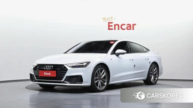 Audi A7 (4K) 2021 Белый из Кореи