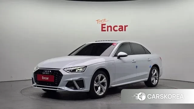 Audi A4 (B9) 2020 Белый из Кореи