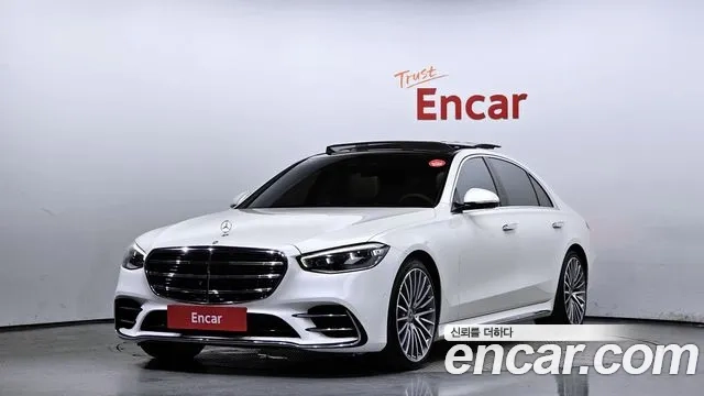 Mercedes-Benz S-Class W223 2023 Белый из Кореи