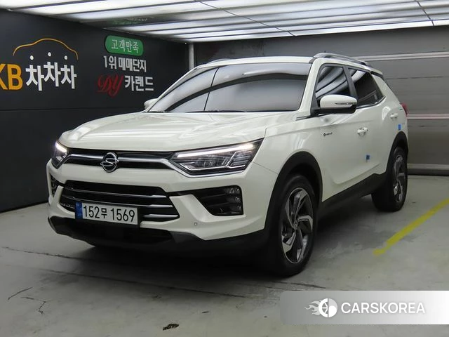 Ssangyong Beautiful Korando 2022 Белый из Кореи