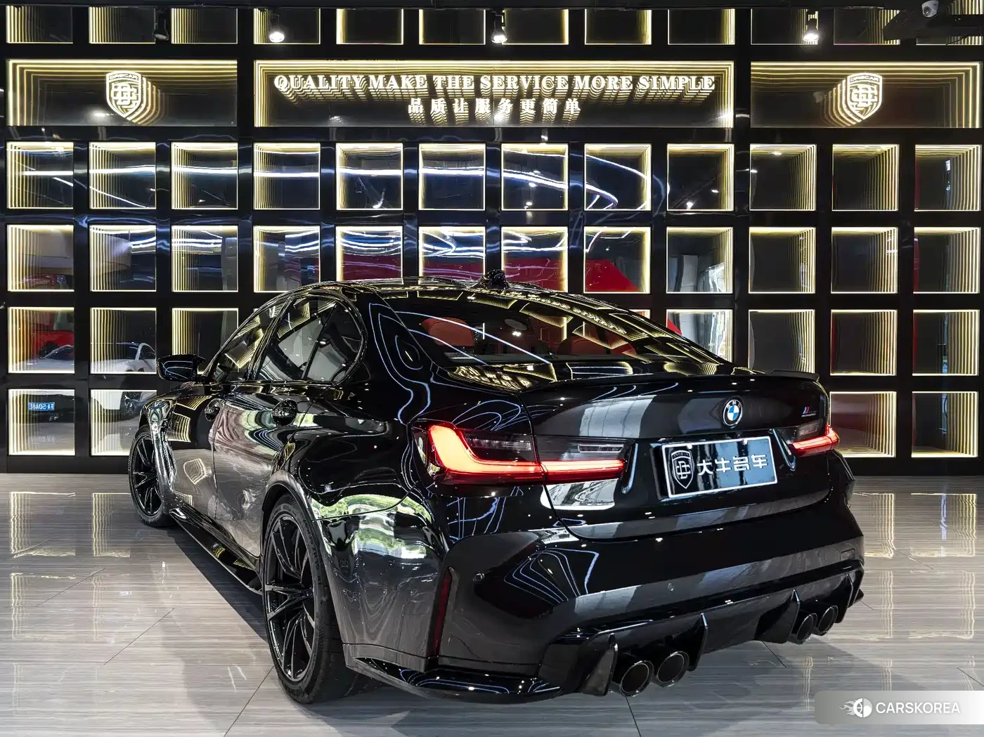 BMW M3 2022 Черный из Китая