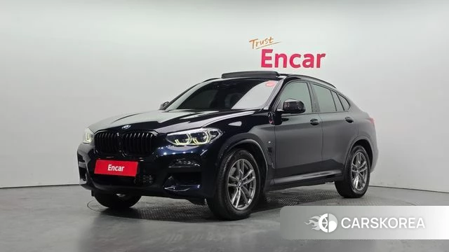 BMW X4 (G02) 2021 Черный из Кореи