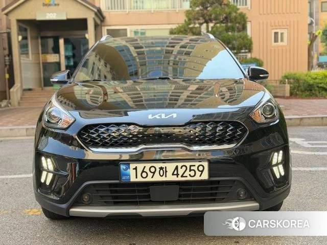 Kia The New Niro 2021 Черный из Кореи