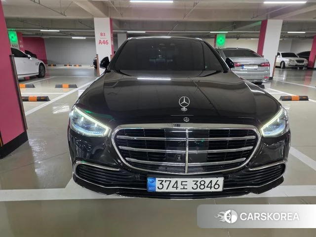 Mercedes-Benz S-Class W223 2023 Черный из Кореи