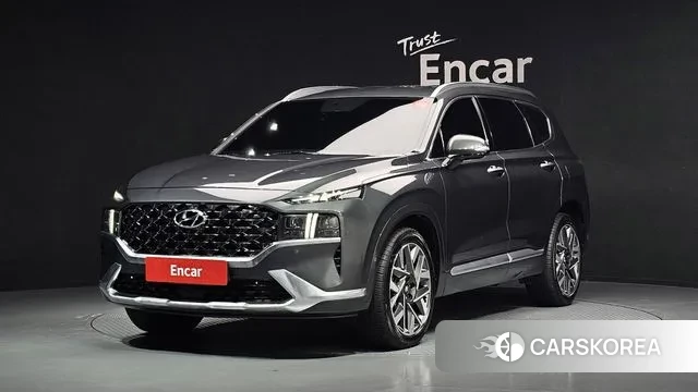 Hyundai The New Santa Fe 2020 Серый из Кореи