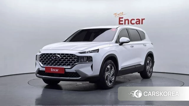 Hyundai The New Santa Fe 2021 Белый из Кореи