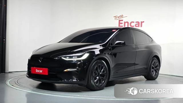 Tesla Model X 2024 Черный из Кореи