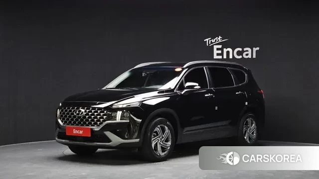 Hyundai The New Santa Fe 2023 Черный из Кореи