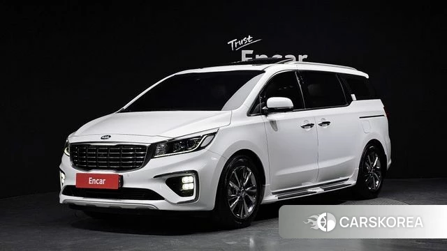 Kia The New Carnival 2018 Белый из Кореи