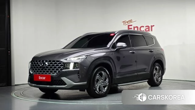 Hyundai The New Santa Fe 2021 Серый из Кореи