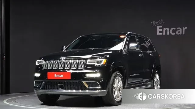 Jeep Grand Cherokee 2021 Черный из Кореи