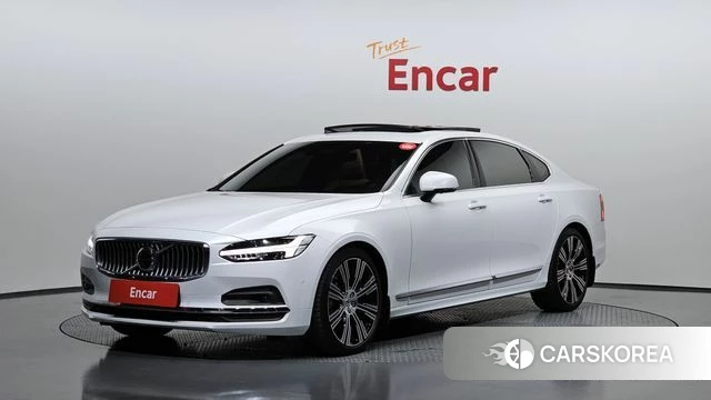 Volvo S90 2023 Белый из Кореи