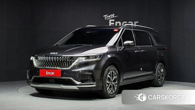 Kia Carnival 4th generation 2022 Серый из Кореи
