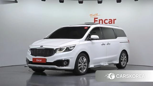 Kia All New Carnival 2018 Белый из Кореи
