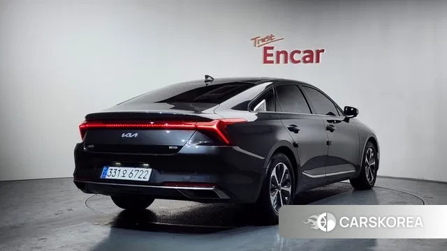 Kia K8 Hybrid 2022 Серый из Кореи
