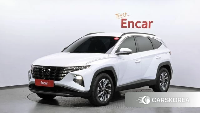 Hyundai Tucson Hybrid (NX4) 2023 Белый из Кореи