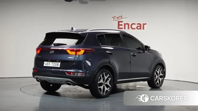 Kia Sportage 4th Generation 2018 Синий из Кореи