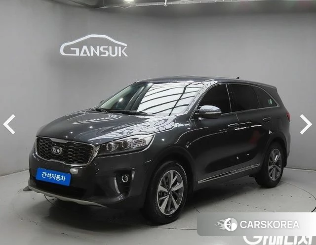 Kia The New Sorento 2019 Серый из Кореи
