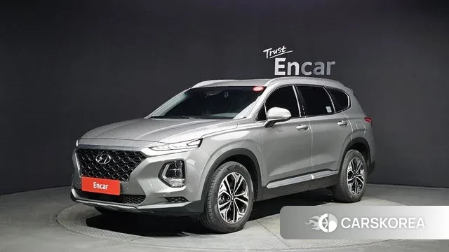 Hyundai Santa Fe TM 2020 Серый из Кореи