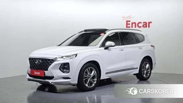 Hyundai Santa Fe TM 2018 Белый из Кореи