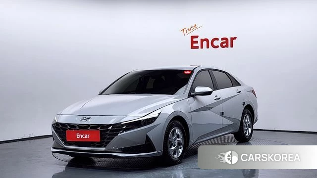 Hyundai Avante (CN7) 2023 Серебряный из Кореи