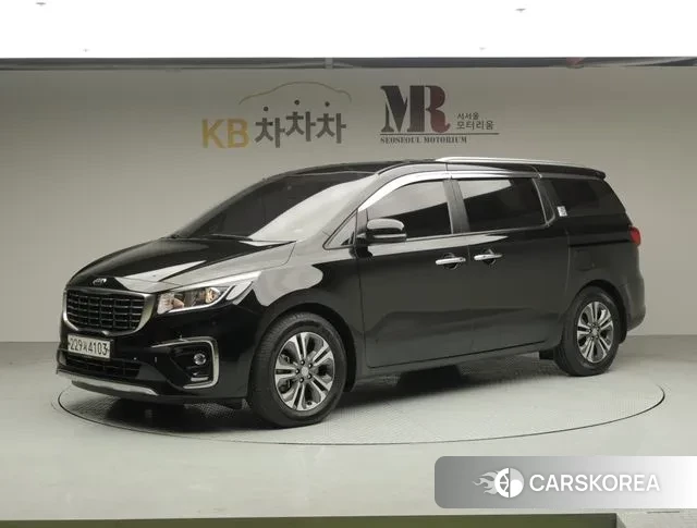 Kia The New Carnival 2019 Черный из Кореи