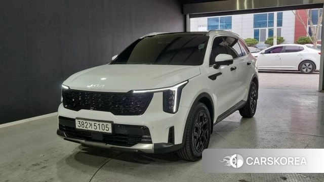 Kia The New Sorento 4th Generation 2025 Белый из Кореи