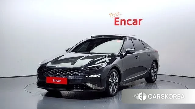 Kia K8 Hybrid 2021 Серый из Кореи