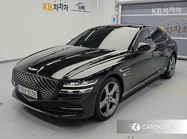 Genesis G80 (RG3) 2021 Черный из Кореи