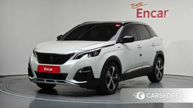 Peugeot 3008 second generation 2020 Белый из Кореи