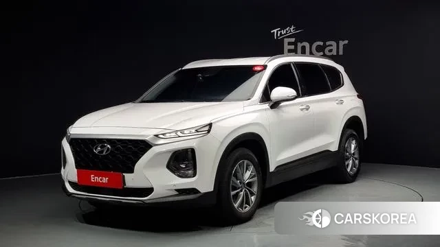 Hyundai Santa Fe TM 2018 Белый из Кореи