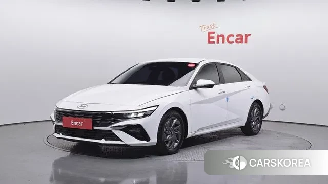 Hyundai The New Avante (CN7) 2023 Белый из Кореи