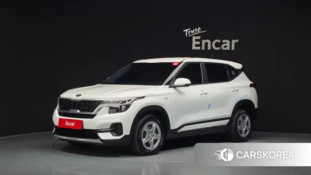 Kia Seltos 2021 Белый из Кореи