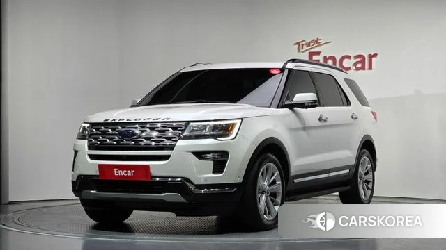 Ford Explorer 2018 Белый из Кореи