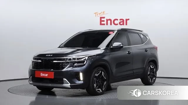 Kia The New Seltos 2023 Серый из Кореи