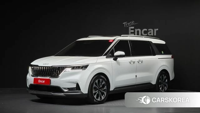 Kia Carnival 4th generation 2021 Белый из Кореи