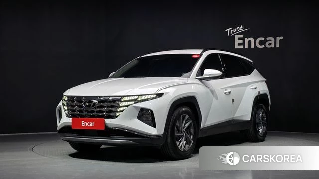 Hyundai Tucson Hybrid (NX4) 2022 Белый из Кореи