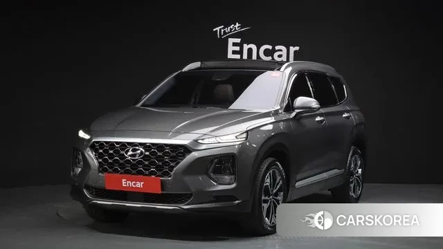 Hyundai Santa Fe TM 2020 Серый из Кореи