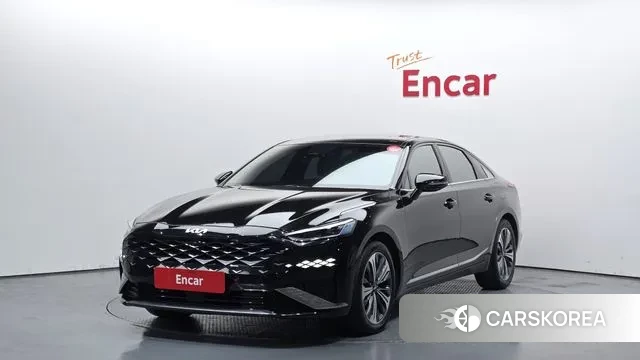 Kia K8 Hybrid 2022 Черный из Кореи