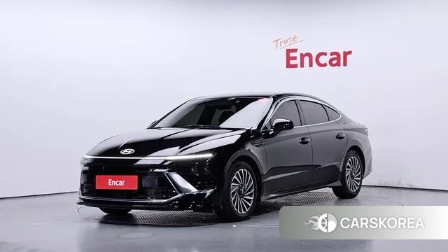 Hyundai Sonata D Edge Hybrid (DN8) 2024 Черный из Кореи